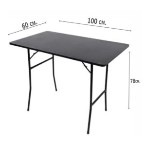 Mesa peglable 100x60 negro